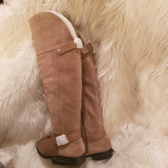 Naturalizer January WC oatmeal knee high boots - Picture 3 of 7